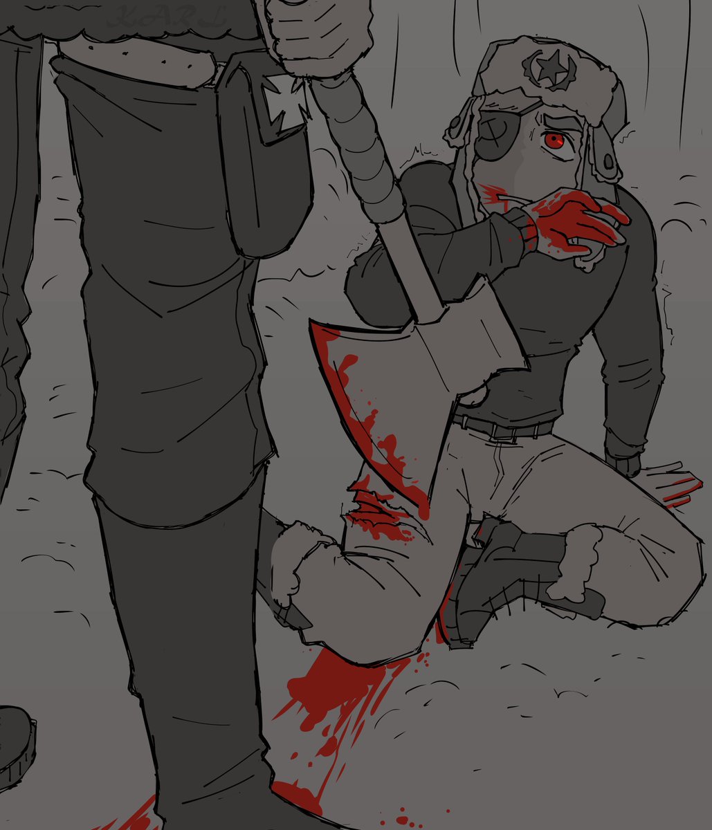 _KarlerJunior's tweet photo. Oh Soviet, you're kinda fucked.

#chtwt #countryhumans #SovietUnion #ThirdReich #SovReich #artmoots https://t.co/G83tuHMlTR
