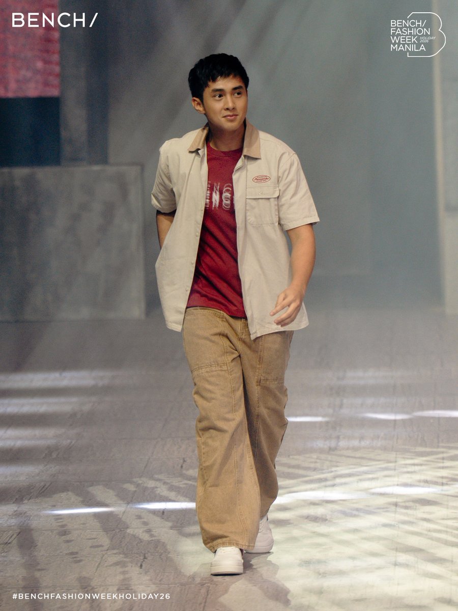benchtm's tweet photo. BENCH ORIGINALS | BENCH Fashion Week Holiday 2026 | Runway

NOTES ON THE COLLECTION:
Taking a nostalgic leap back in time, the BENCH Originals collection captures the electric, unfiltered energy of the 1990s and Y2K culture. The lineup subverts iconic retro codes with a contemporary edge, reworking slouchy denim, tactile nylon tracksuits, statement graphics, and utility cargo silhouettes for today’s street style scene. Combining brand heritage with high-octane nostalgia, the collection balances raw youth attitude with modern, polished proportions. It is an unapologetic celebration of an era that redefined global style, proving that classic cool only gets better with time.

#BENCHFashionWeekHoliday26

Full post here: https://t.co/yU1JcxU5vB