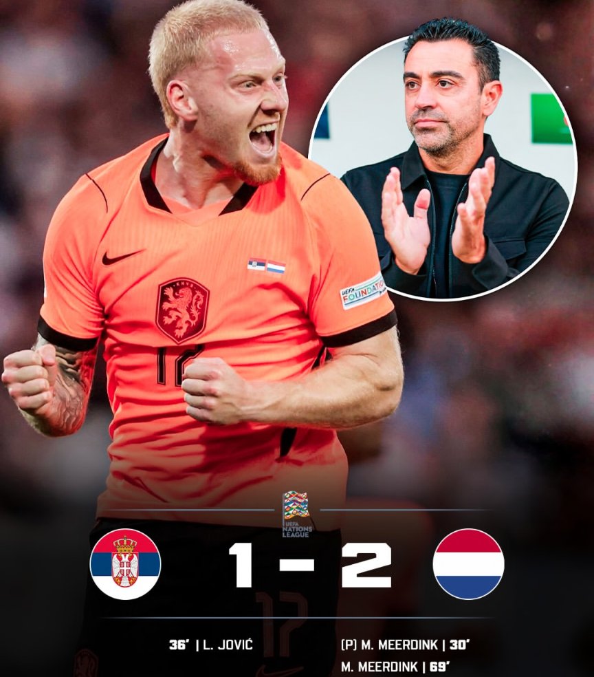 Vicish01's tweet photo. 1st win for XAVI at Orange national team https://t.co/jHrQqrCFLk