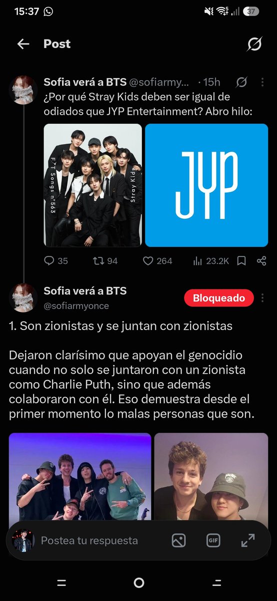 MinMinsomnia's tweet photo. No comenten, no la citen ni nada, solo vayan y denuncien a esta enferma

@/sofiarmyonce https://t.co/N5wqHMc1f2