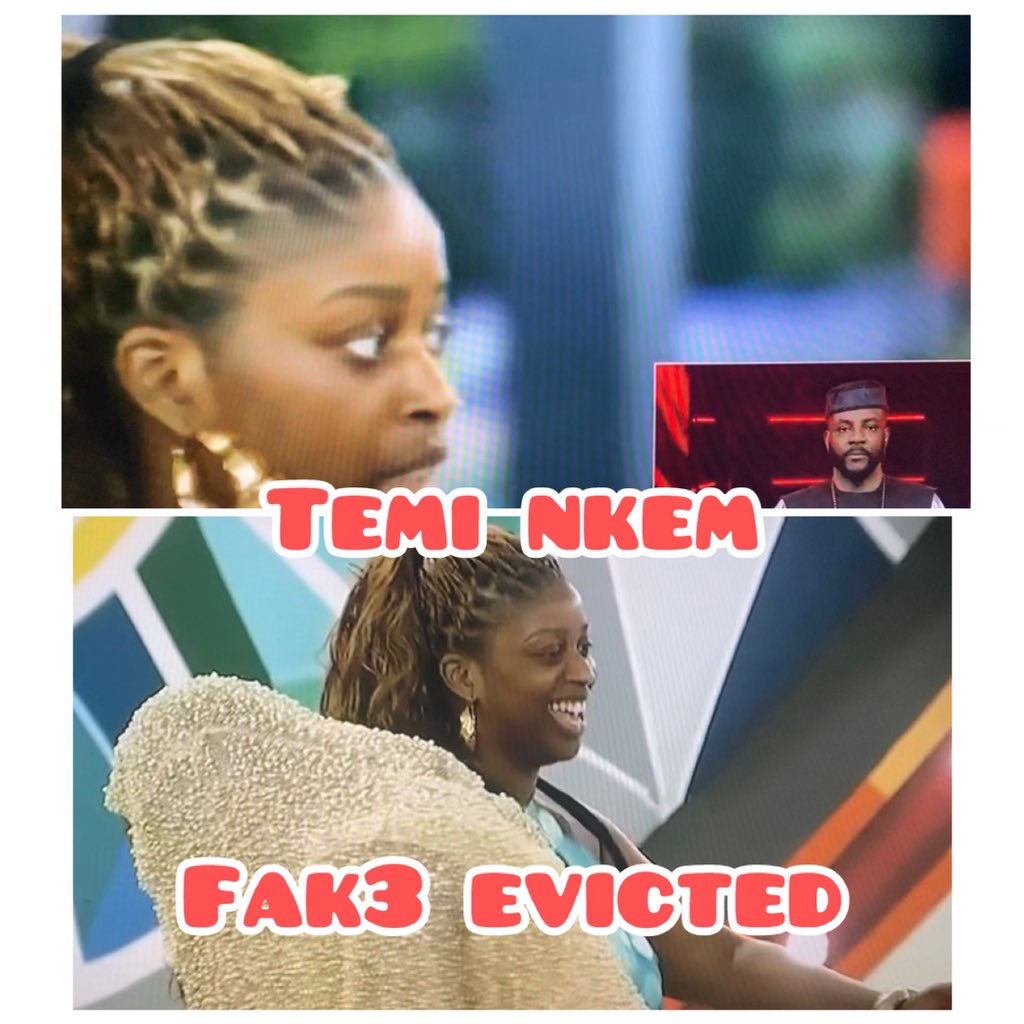 akprokohub's tweet photo. Temi has been fake evicted.

#BBnaija https://t.co/HaWDorFaZ3