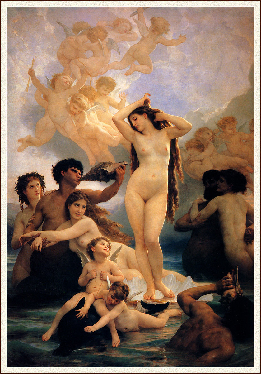art_bouguereau's tweet photo. Birth Of Venus #artbots #bouguereau https://t.co/hyM6MP9Pqe