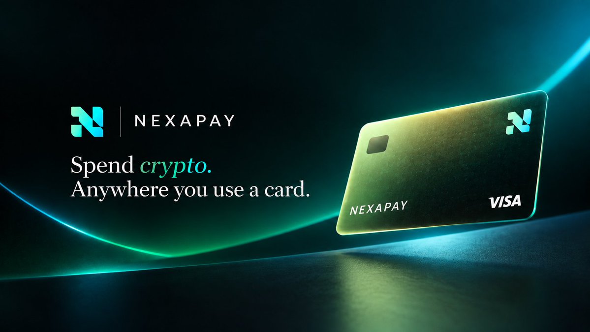TryNexaPay's tweet photo. Crypto should not feel disconnected from everyday spending.

NexaPay brings your crypto wallet closer to the way you already pay. Connect your wallet, access a crypto-native card, and use supported assets for everyday purchases through a simple, streamlined experience.

Built around wallet-first access, real-time spending visibility, transaction monitoring, and on-chain infrastructure, NexaPay focuses on making crypto spending practical without adding unnecessary complexity.

One wallet. One card. A simpler way to spend crypto.