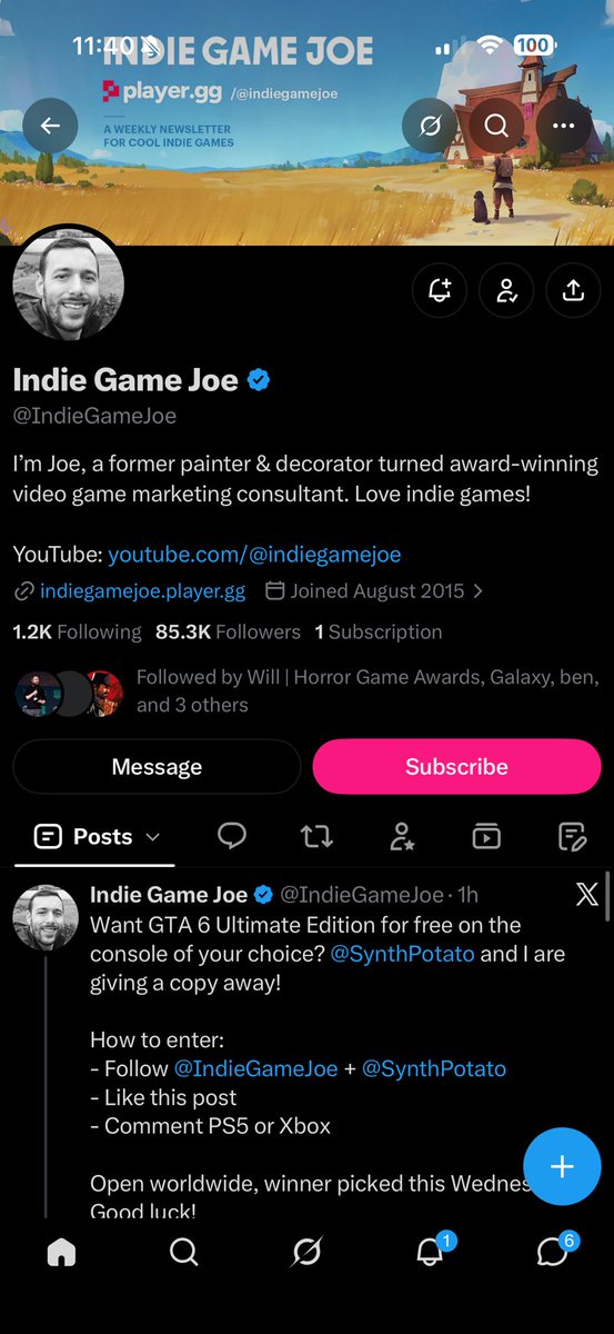 Ho3Zay_'s tweet photo. @IndieGameJoe @SynthPotato Done Xbox please https://t.co/uenNZ5KicU