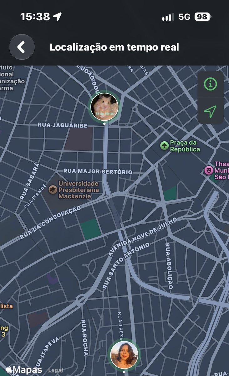 w_daluz's tweet photo. um hamster de férias se movendo no mapa https://t.co/WUrLcgsDCy