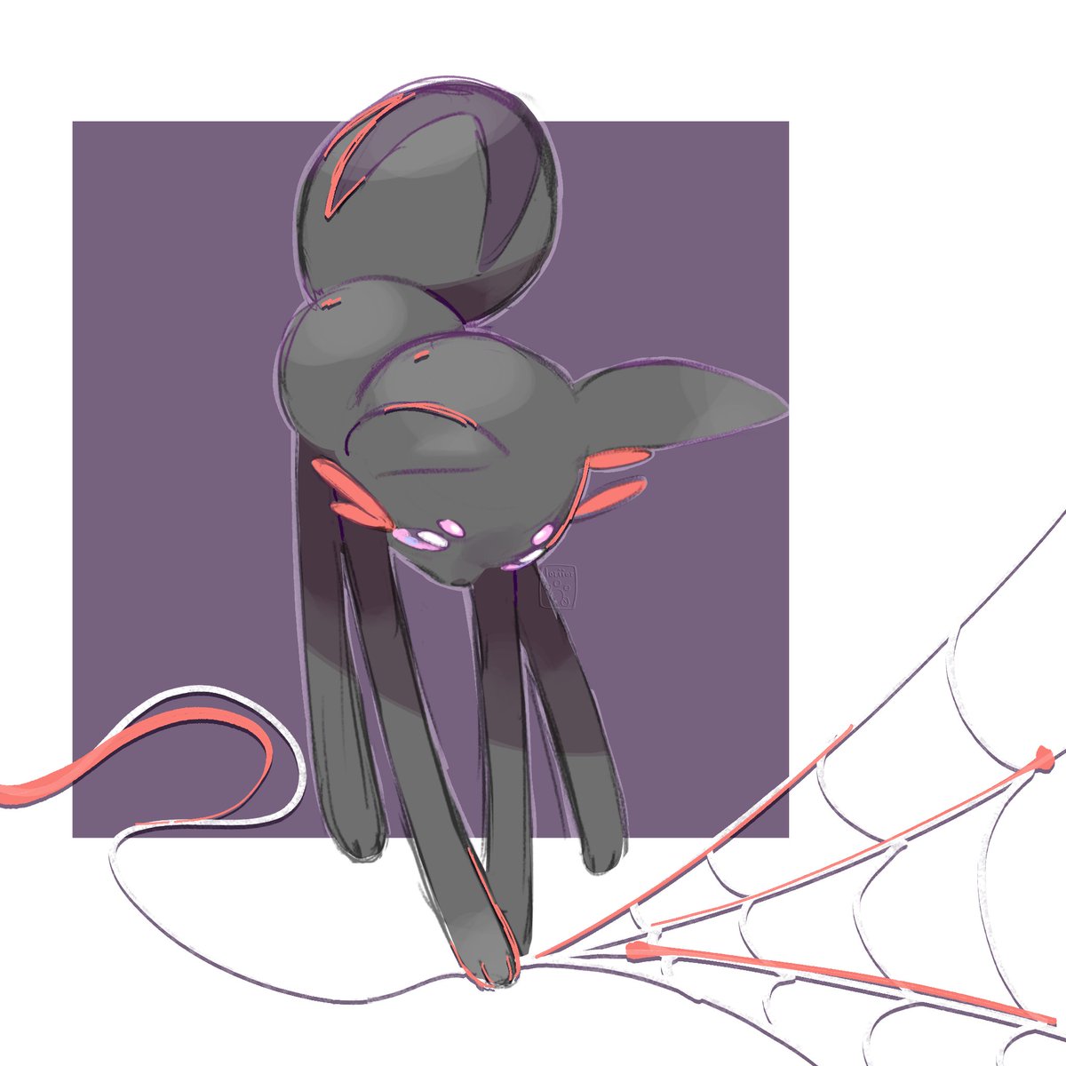 queuloriior's tweet photo. yup yup.. im obsessed i thought about you all day little guy🕸️๋࣭ ⭑ https://t.co/K4KWVYlyEe