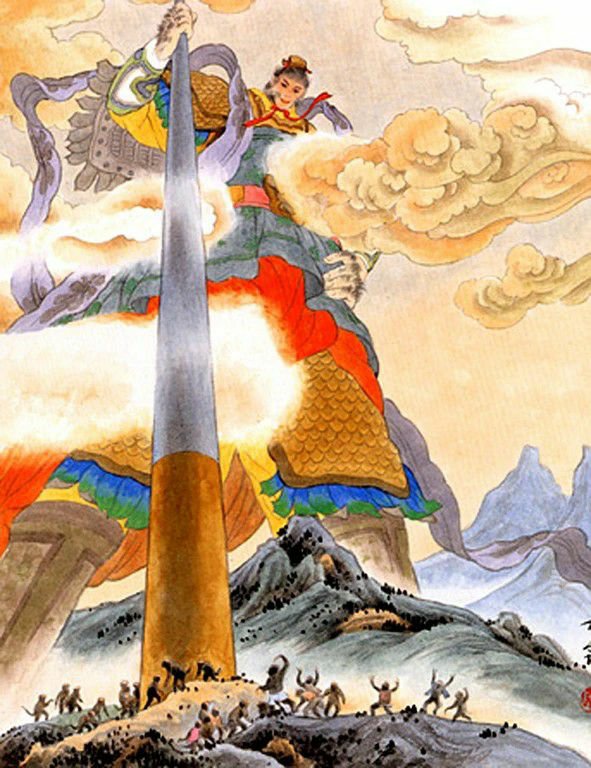 ZeromaruX's tweet photo. A propósito del final de Digimon Beatbreak... solo quería decir que SeitenGokuwmon gigante es una referencia al Cuerpo Cósmico de Sun Wukong. Es una referencia a Viaje al Oeste que realmente me gustó ver. https://t.co/pbOPN29wed
