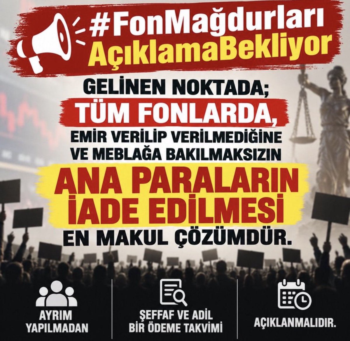 eraybozkaya8's tweet photo. @ProfDemirtas #paramıznerede 
Ana paramızı istiyoruz https://t.co/w8MTqrfSG3
