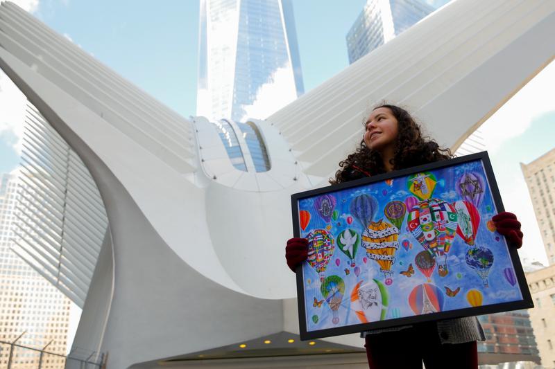 lionsclubs's tweet photo. What happens when you ask a child to draw peace? You get a glimpse of the world they hope to inherit. 🎨🌍 For nearly 40 years, Lions have helped young artists share that vision. Lions, purchase a #PeacePoster Contest kit by October 1 to sponsor a contest: https://t.co/fhFev38S4w https://t.co/IOTXKwpagq