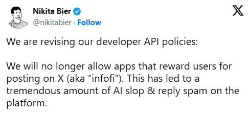 laylla's tweet photo. The other day I was thinking about this

Has Infofi ban impacted you in crypto? On your salary you were making monthly?

Let me know im actually curious to hear how your life has changed since then https://t.co/bceNcd8Fj6