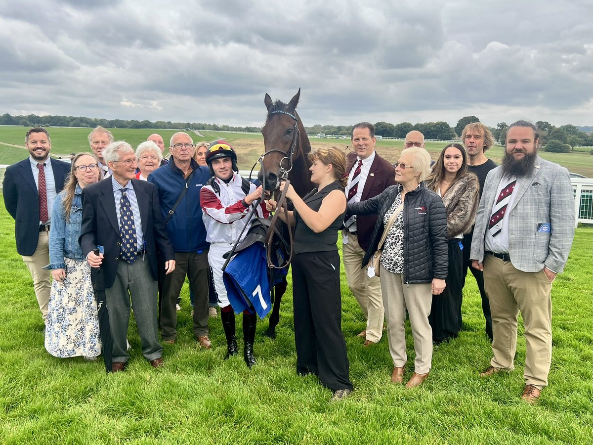 ValueRacingClub's tweet photo. After 28 runs in the VRC silks, it’s over and out from the legend that’s Nibras Gold. Officially retired fully sound after his run @EpsomRacecourse today.

In those 28 runs, Nibras Gold has finished in the winners enclosure 21 times! 

He’s been the perfect syndicate horse. At the age of eight, it’s time for us to thank him for his efforts, a long and happy retirement awaits. 

That’ll do Nibras that’ll do. 🥇 @JPOwenRacing @JohnnyBurke2.