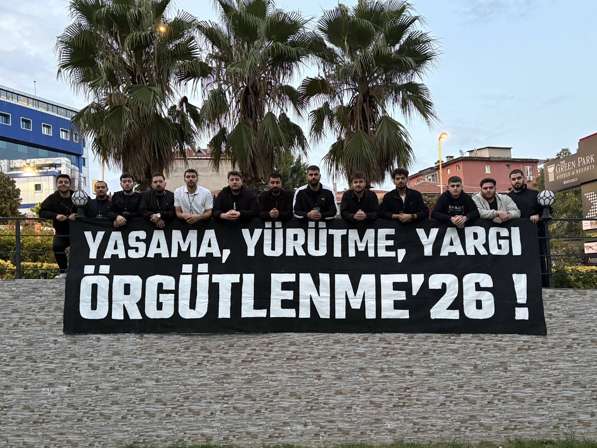 Beratkkolcu's tweet photo. YASAMA, YÜRÜTME, YARGI. 
ÖRGÜTLENME’26! https://t.co/bku0kwRiIm
