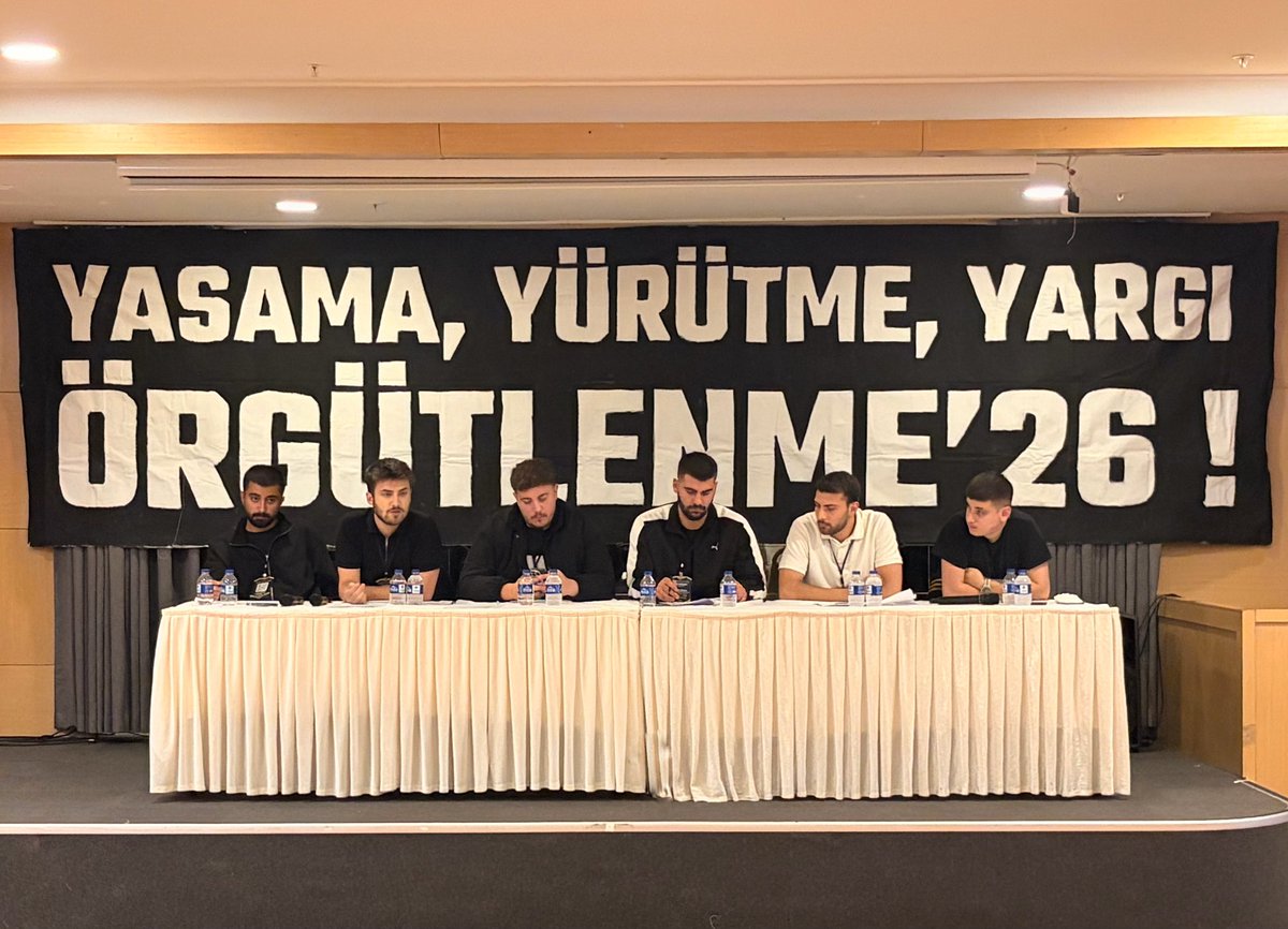 Beratkkolcu's tweet photo. YASAMA, YÜRÜTME, YARGI. 
ÖRGÜTLENME’26! https://t.co/bku0kwRiIm