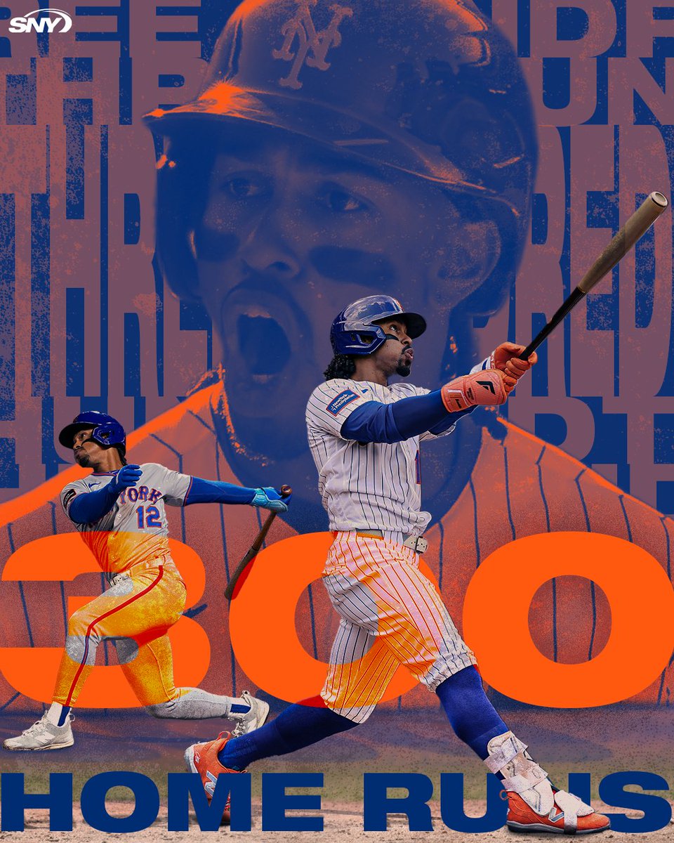SNY_Mets's tweet photo. 300 career home runs for Francisco Lindor 👏 https://t.co/QBKbqh7MI2