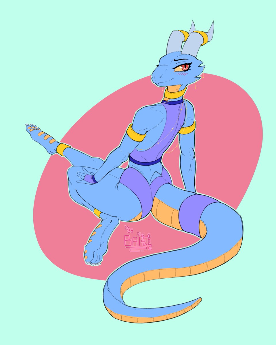 Baio_NSFW's tweet photo. @ValidTone's cute dragon lady 💖💖 https://t.co/YEEJqn1d8g