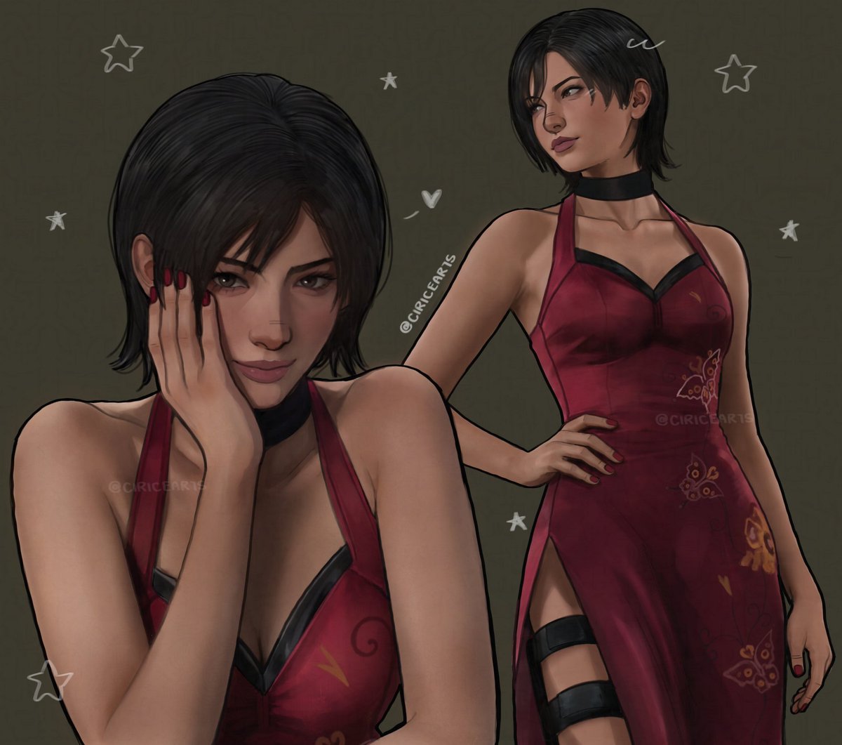 ciricearts's tweet photo. nsnhh i love women #residentevil https://t.co/J6rMdQm1Vk