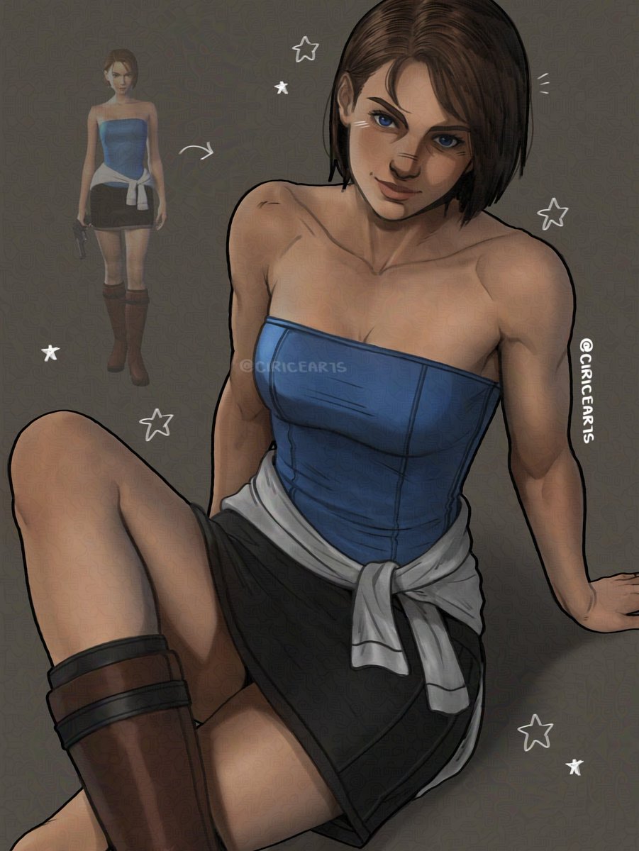 ciricearts's tweet photo. nsnhh i love women #residentevil https://t.co/J6rMdQm1Vk