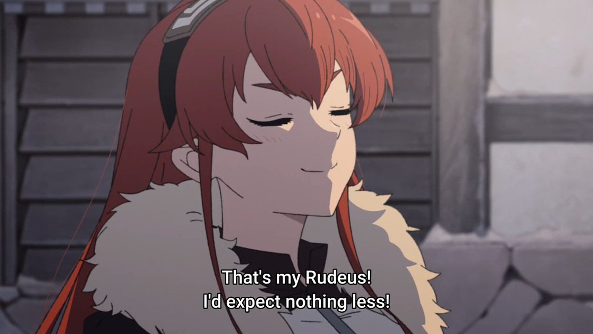 Vazpia_'s tweet photo. Roxy thinking back to their conversation after Sylphie does the exact opposite 😅 understandable though, they're his wives 😌

Next cour is going to be so hype, im ready 😤

#無職転生 #mushokutensei https://t.co/r00Ve3KGM5