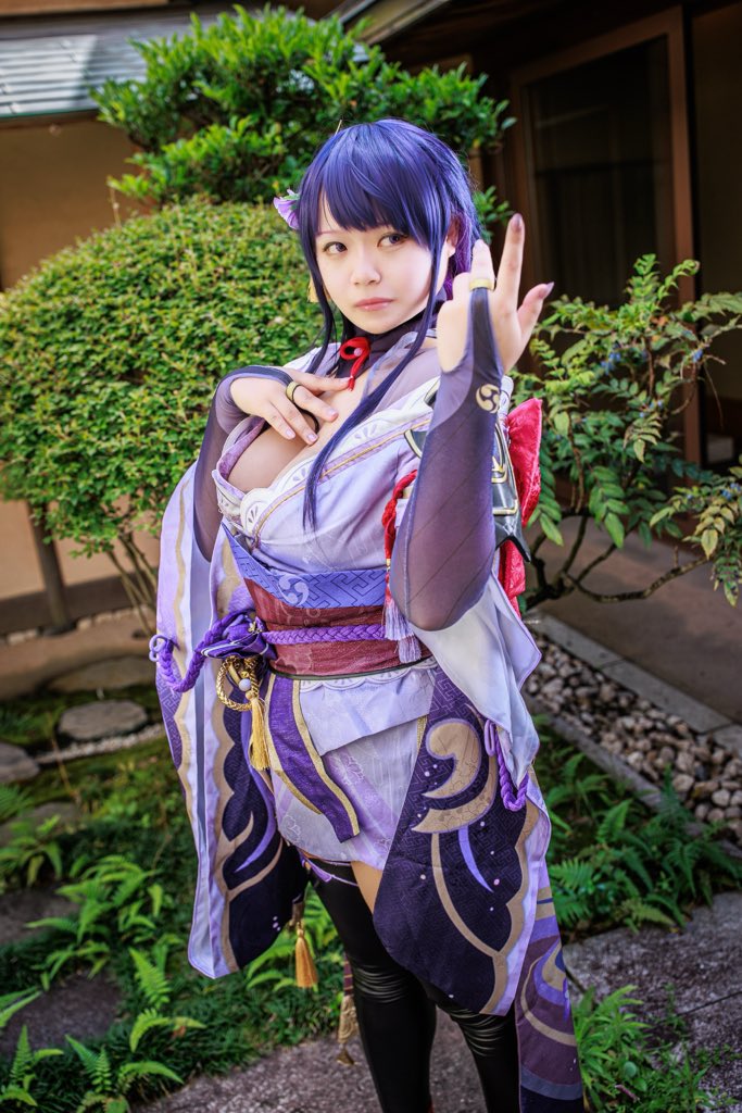 miou_1029's tweet photo. コスプレ/Cosplay

【原神】
雷電将軍

📸@My_eyes_scope 
 #気分は上々112 https://t.co/YvCtYlA9XJ
