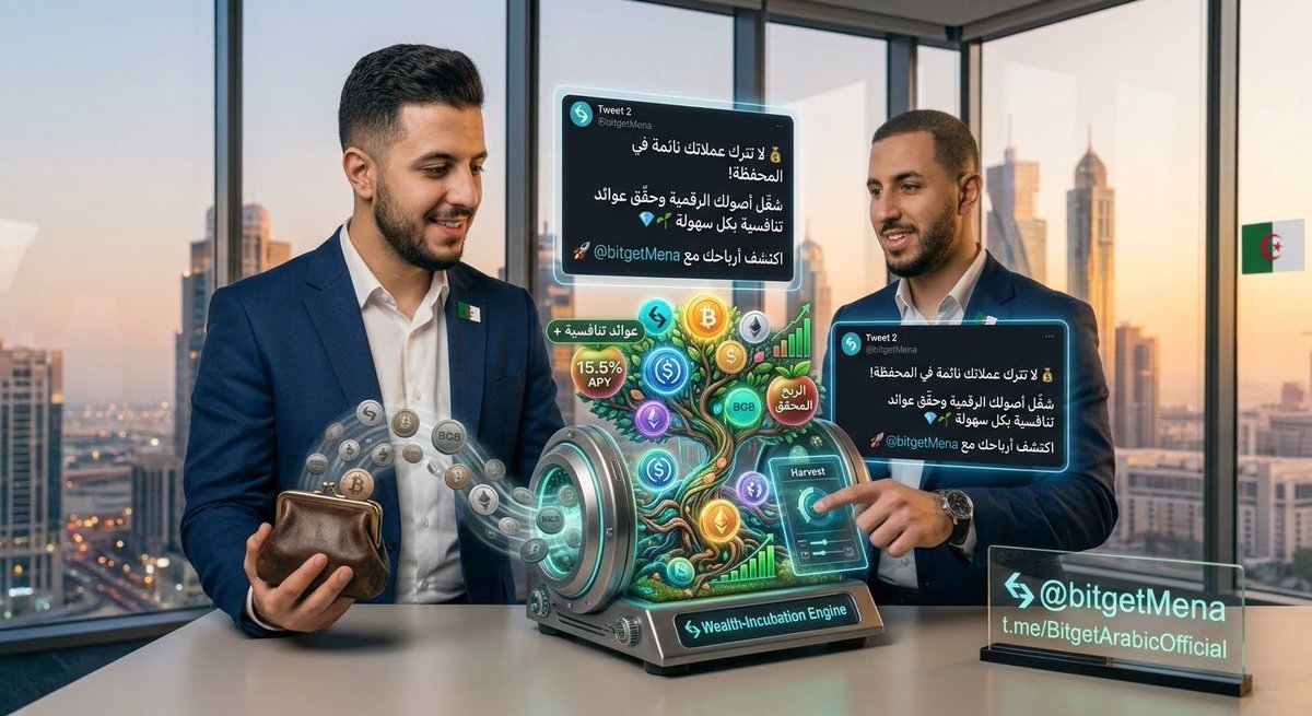 Ghostwalker97's tweet photo. 💰 لا تترك عملاتك نائمة في المحفظة!
شغّل أصولك الرقمية وحقّق عوائد تنافسية بكل سهولة 💎🌱
اكتشف أرباحك مع @bitgetMena 🚀
https://t.co/Q2mcyiDqKA https://t.co/NLUmimYrte