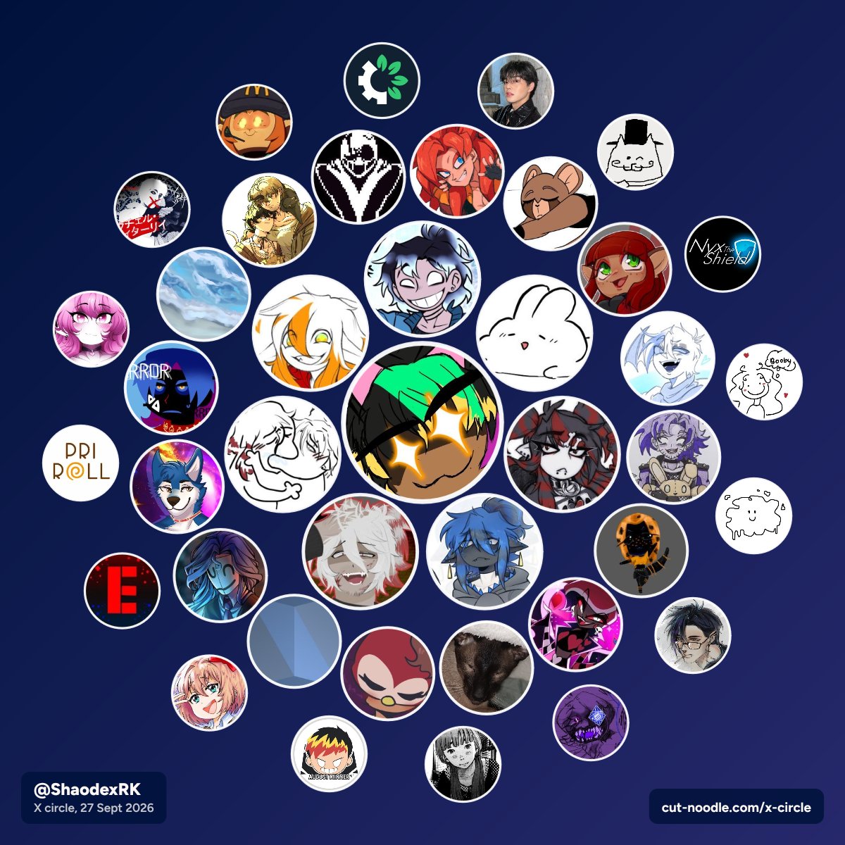 ShaodexRK's tweet photo. 🌟-💛💜TIME FOR TWITTER MY INTERACTION CIRCLE!!!🔘👀
⭐️This is my fifth take actually..but my first time posting it!!, the ones who are mentioned on my Circle..HEYOOO!!!!🔥🔥🔥
—RK/Rokku/Shaodex🦇
-To the ones I seen before...YOUR WELCOMED!!😆
#CreatorPost #RK_Post #randompost https://t.co/u4QKdjgPPg