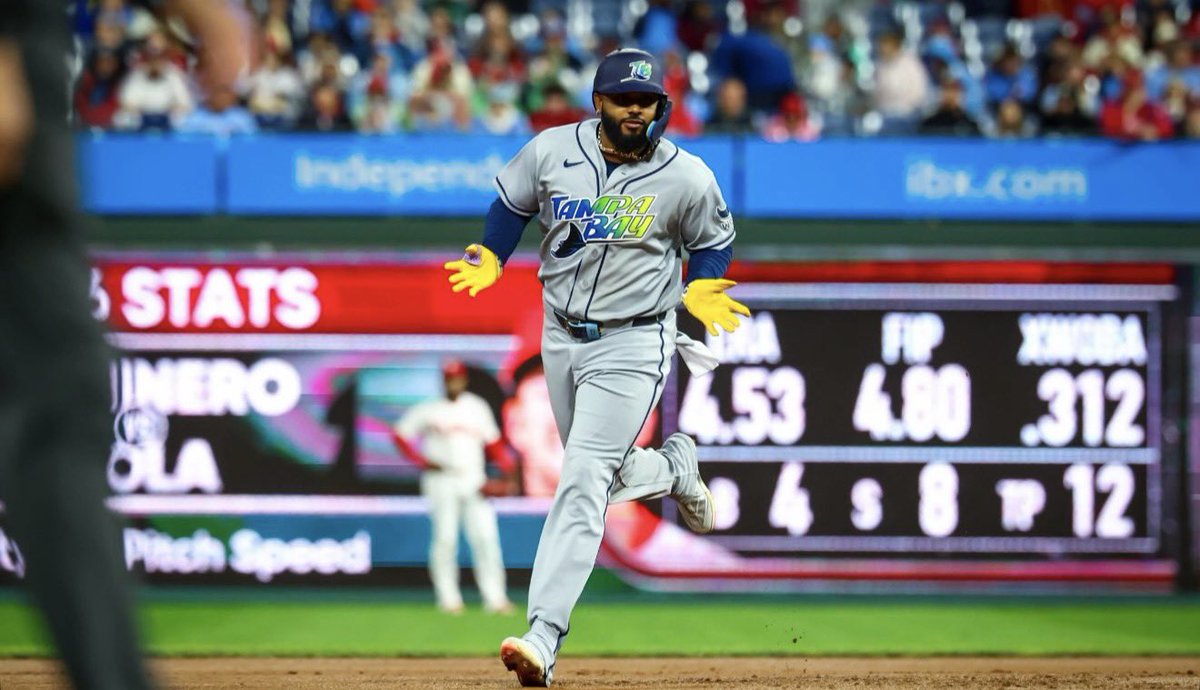 CoachSA_'s tweet photo. Junior Caminero has accomplished what is considered as rare in today’s era: Play in ALL 162 games 

He’s also the 4th 3B to start every game at 3B in the division era (since 1969)

Availability is a MVP standard https://t.co/wOR0UcHrbp