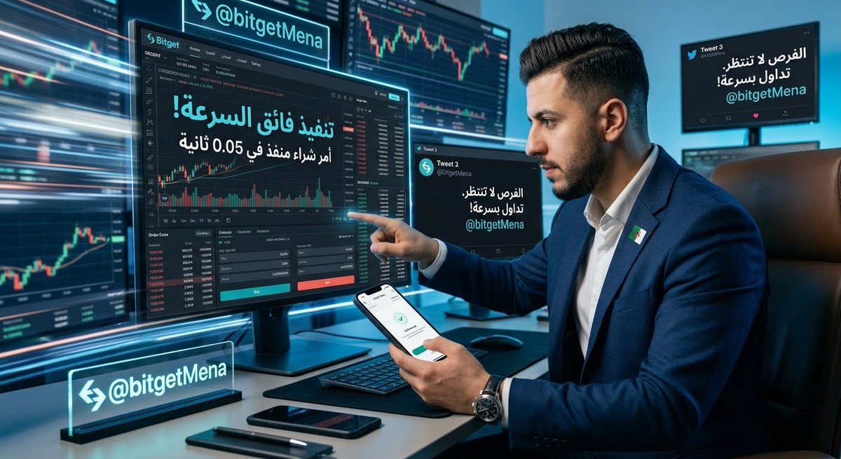 Ghostwalker97's tweet photo. ⚡ الفرص في السوق لا تنتظر المترددين!
تنفيذ فائق السرعة وأدوات دقيقة تصنع فارق كل صفقة 📈🎯
اقتنص فرصتك مع @bitgetMena 🔥
https://t.co/Q2mcyiDqKA https://t.co/w4Tb0Vn97L