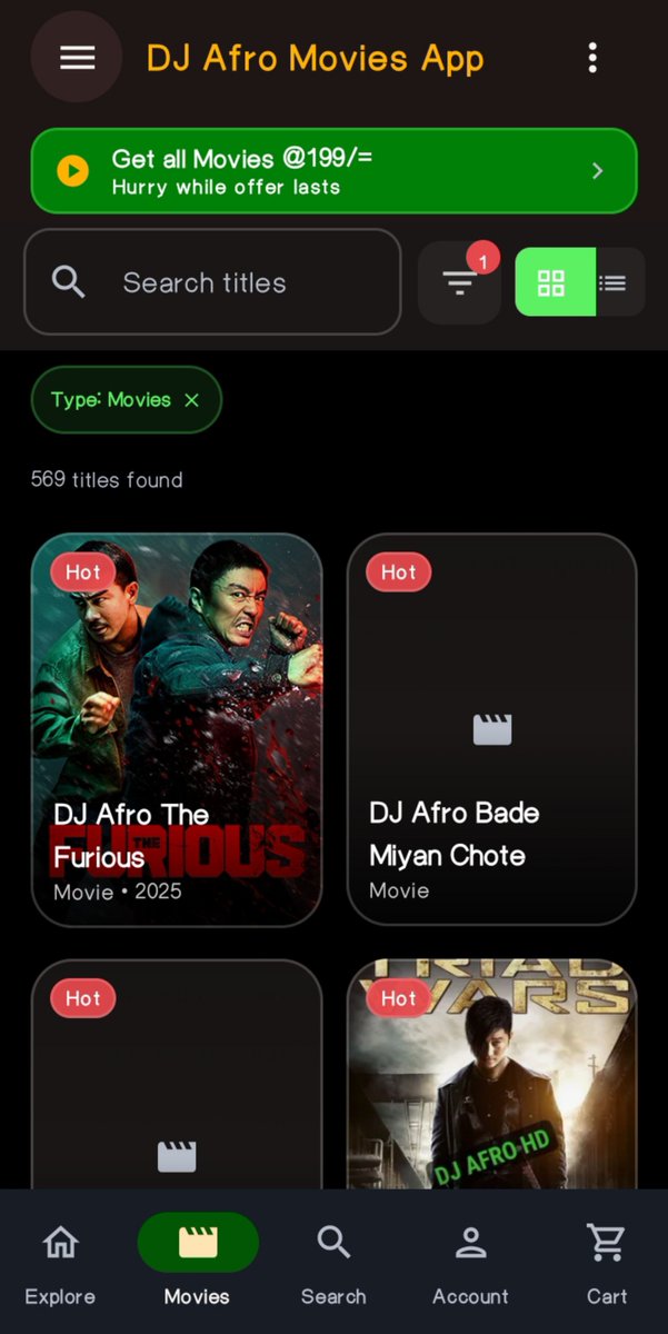 Realkiambi's tweet photo. Dj Afro Movies App Available on playstore now!!
Netflix and chill ni ww !!😂✋🏾 https://t.co/ePWwyzb1RF