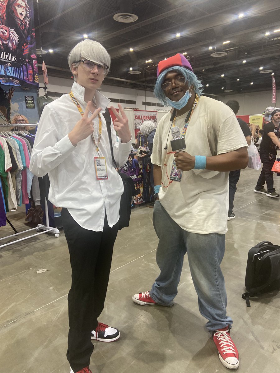 Mykarm09's tweet photo. Met this cool boyfriend cosplayer at Tokyo X in Houston https://t.co/vNQeHzudRt