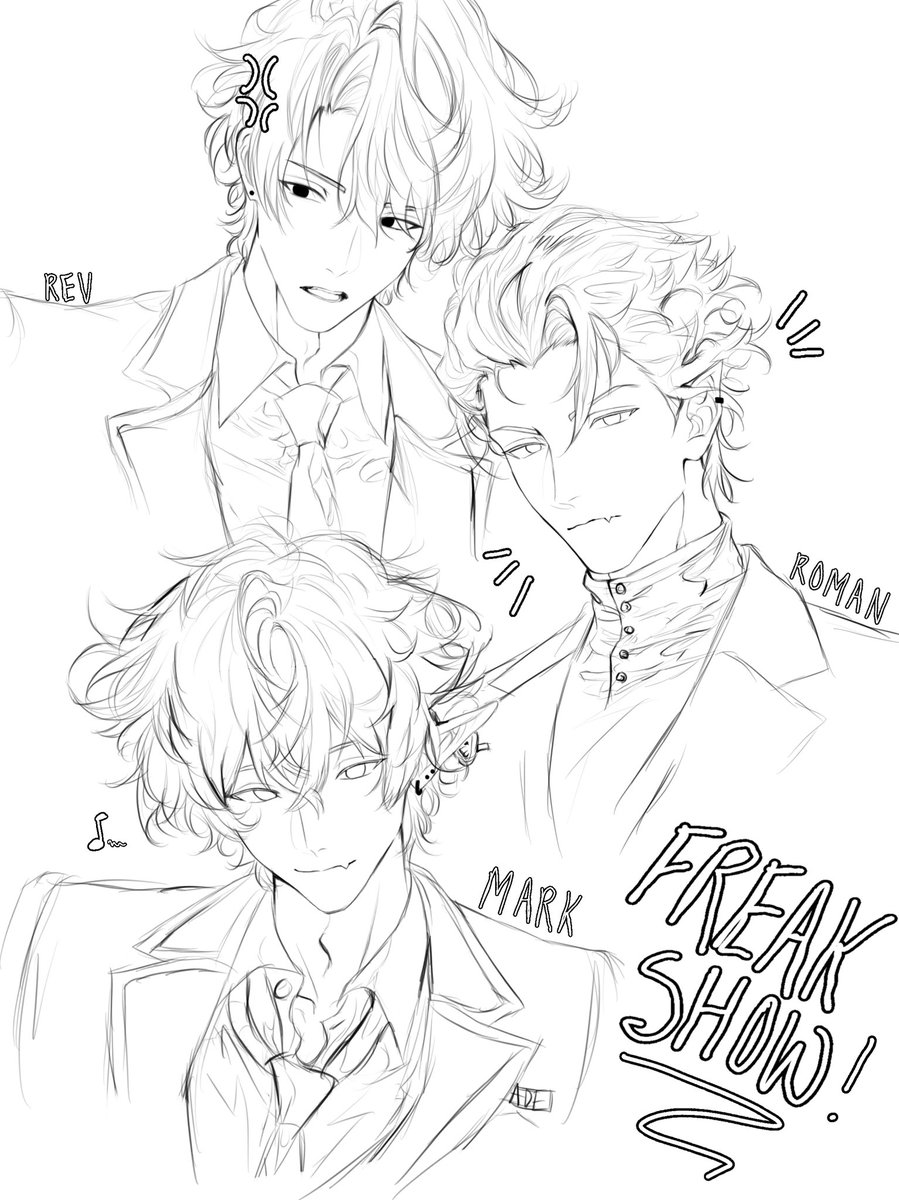 Banh_Breads's tweet photo. FREAKSHOW FANART SKETCHES  
#freakshow #mcyt #minecraft #freakshowmcrp https://t.co/8SZc9ZcOlZ