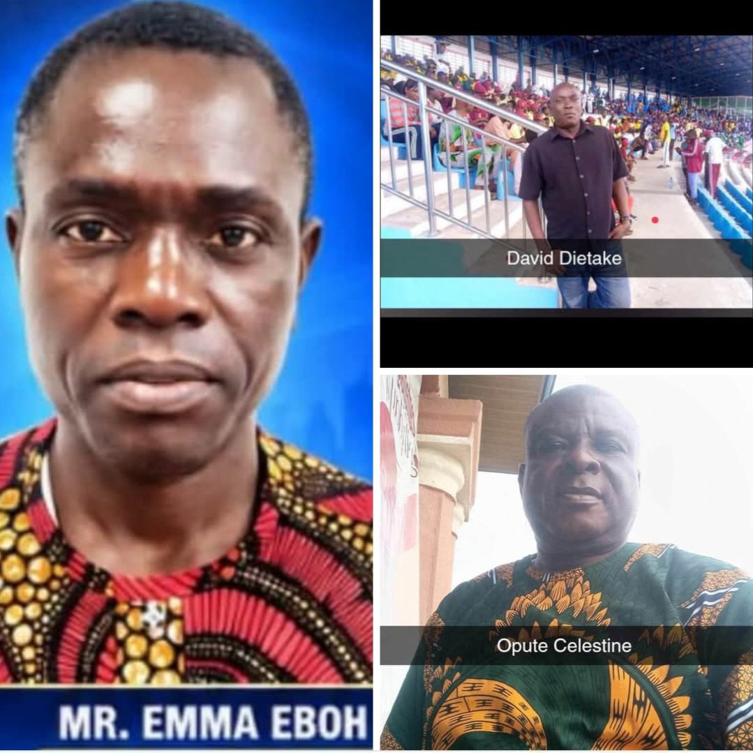 SamuelOmogor's tweet photo. VIDEO: IT WAS A PLANNED MURDER

It is now very obvious that they planned and executed the killing of Mr. Adeda Ekwevugbe, the Deputy Director, Exams and Standards, Delta state. 

Watch the video. Take a look at Toyota SUV blocking the gate. A woman Clementina Ojumah of the Ministry of Basic and Secondary,  Education was the one driving the car. Mr. Ekwevugbe is the one talking and went to enter his car. The Honda Accord. He wanted to drive away but Clementina used her car to block the gate for the others to arrive. Why block the man from leaving?

The men in the pictures were some of those responsible for beating him. The Commissioner started slapping Mr. Adeda, and after much slaps, Mr Adeda couldn't take it anymore and he fought back.

Opute Celestine allegedly held him down, while Emma Eboh tied his hands and legs, after which they all started beating him. While some were punching his face, some were kicking him from all sides.

All well meaning Nigerians should stand up and call on the IG of @PoliceNG @TunjiDisu1 to make sure Mr. Adeda Ekwevugbe's family gets justice.