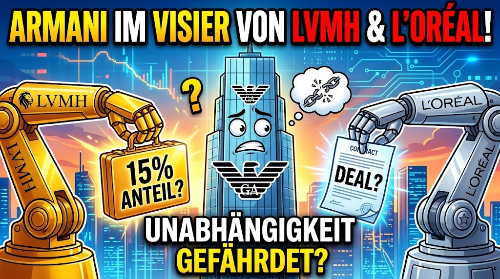 Solix_Trade's tweet photo. Emporio Armani plant offenbar, Gespräche mit #LVMH und L’Oréal über den Verkauf eines Minderheitsanteils von 15 % aufzunehmen. 🏛️ Spannend ist vor allem, was dieser Schritt für die zukünftige Ausrichtung der Marke bedeuten könnte. Ein Einstieg eines so großen Partners würde Armani zusätzliches Kapital und neue strategische Möglichkeiten geben, gleichzeitig aber auch Fragen zur künftigen Unabhängigkeit aufwerfen. 💼