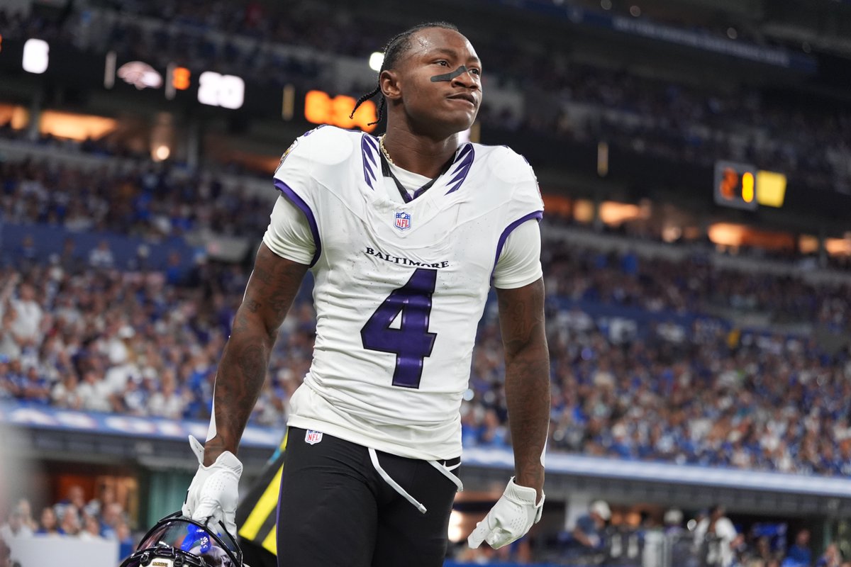 brgridiron's tweet photo. Zay Flowers is officially ACTIVE vs. Cowboys, per @AdamSchefter 

Lamar's WR1 is BACK‼️ https://t.co/QIPrQ9RlGy