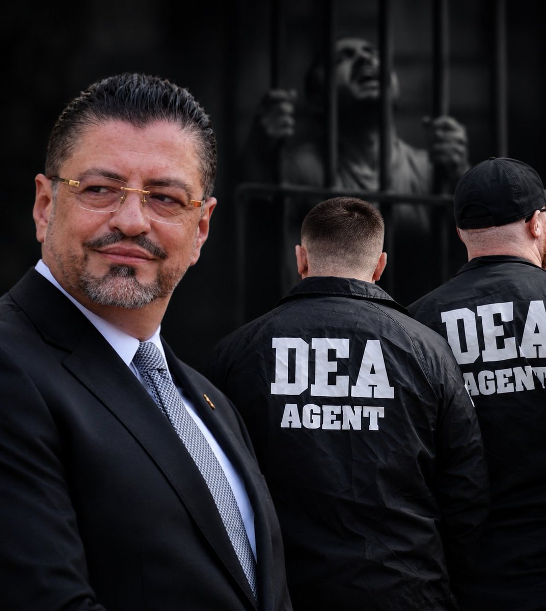 LaRRIICR's tweet photo. ¿Han notado que el gobierno ya no habla de la DEA desde hace varias semanas? ¿Les llegó el rumor de que despidieron a Tovar por una reunión secreta en NYC? ¿Ya escucharon la versión de que a varios del Ejecutivo les quitaron la visa incluido Chaves? ¿Será que alguién cantó? 🤔 https://t.co/ta1BNDYeYU