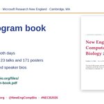 Photo by New England Computational Biology (@NewEngCompBio)
