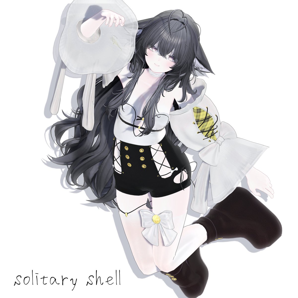 syaimeiri's tweet photo. 【新作衣装告知】
10月20日予定　solitary shell https://t.co/9AvUlNxMYY