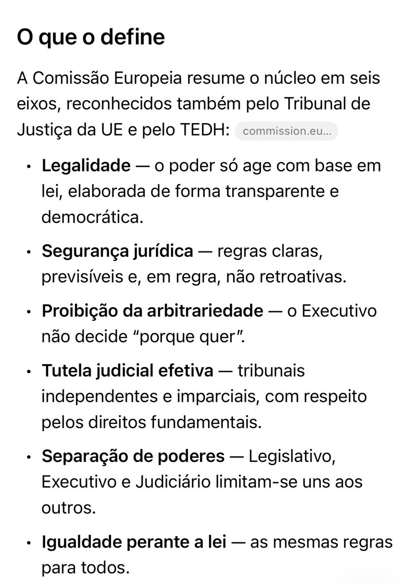 oinjusticeiro1's tweet photo. Chamar o Brasil de hoje de Estado de direito não da mais. Pelo critério da UE não atendemos mais a nenhuma das 6 condições e, se não é Estado de direito é o que? https://t.co/TWJq0KULJ3