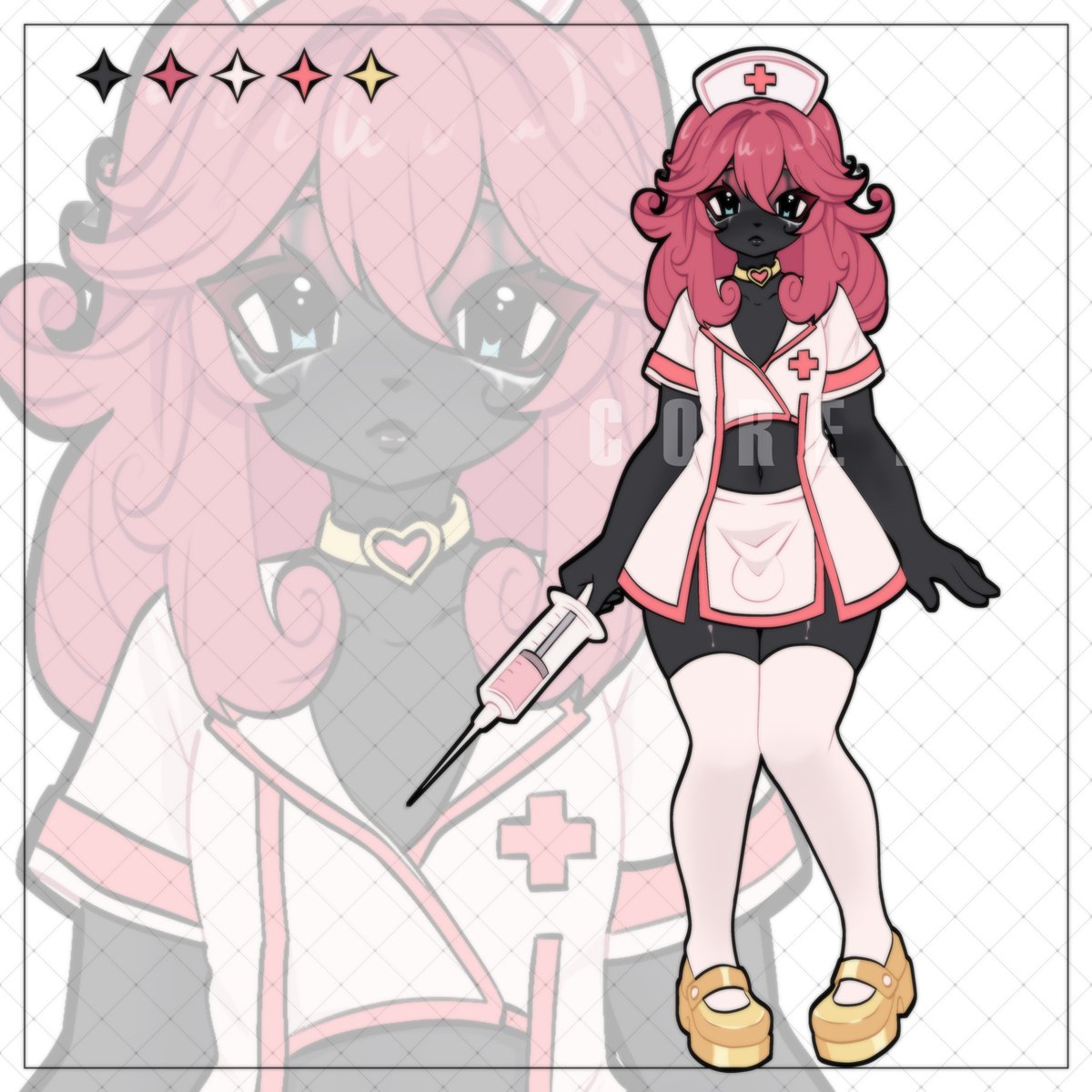 c0rr3yy's tweet photo. 💉Nurse Tapu Lele Femboy Adopt

SB: $15
MI: $2  
AB: $200  

#adopt #adoptables #adoptable #adopts #oc #pokemon #femboy #tapulele https://t.co/PBSORTXDCm