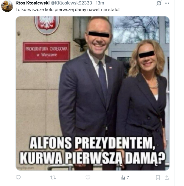 emma_pani_'s tweet photo. Kiedy odpowiednie służby zabiorą się za karanie za publiczne rozpowszechnianie takiej treści?
@w_zurek @PolskaPolicja @PK_GOV_PL 
Czy w tej Sodomie i Gomorze znajdzie się choć jeden sprawiedliwy??? https://t.co/TznWlWM3Oa