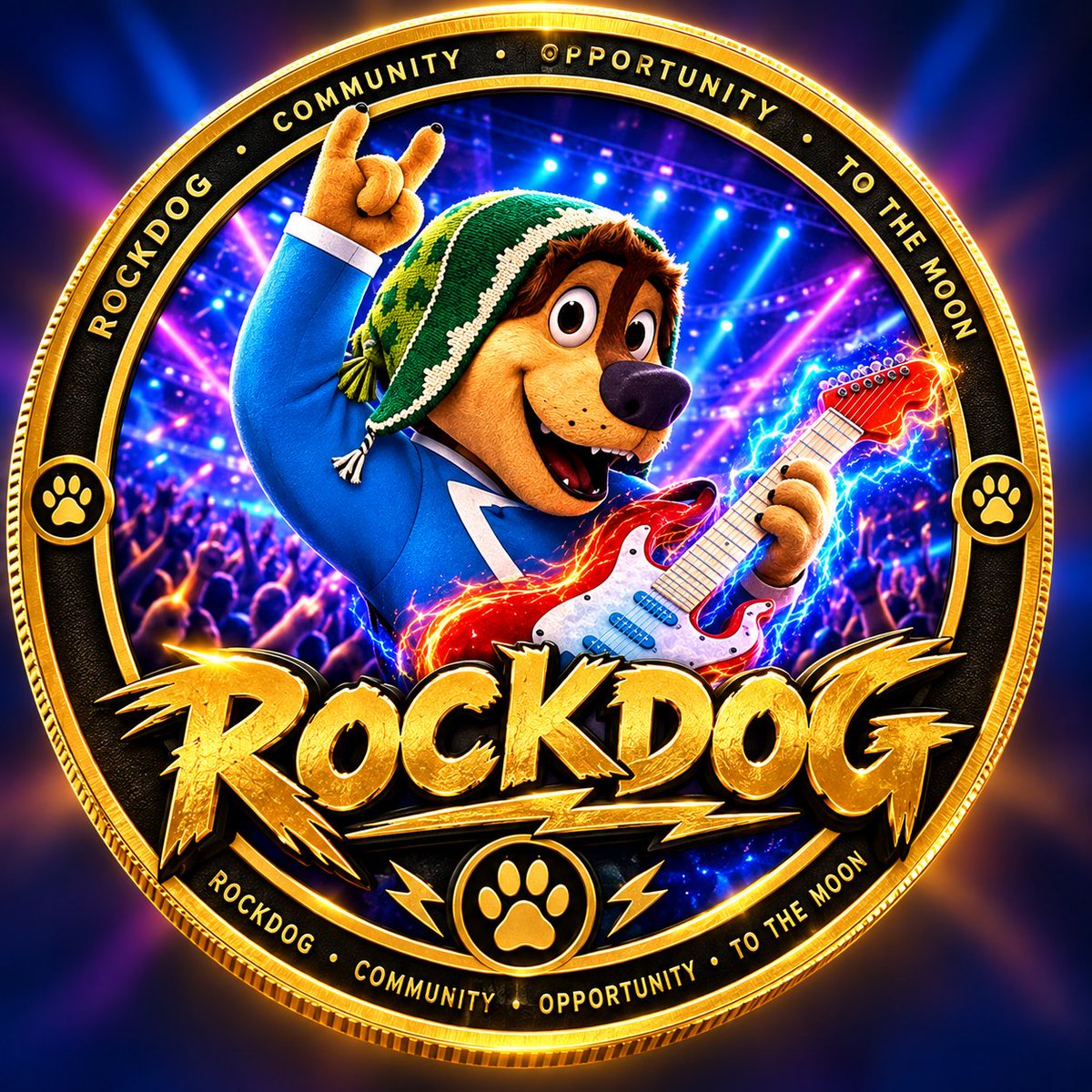 ROCKDOG4U's tweet photo. 🐕⚡ THE ROCKDOG CREED
ROCKDOG is resilient.
He never gives up.
He keeps barking until his voice is heard and his potential is seen.

He believes there is power within every dog —
a power that can shine, protect, create opportunity, and put a smile on the face of the community.

🐾 PROTECT THE PACK
🌕 FLY TO THE MOON
💎 DIAMOND PAWS
🔥 BARK FIRE

We are resilient.
We are community.
We are ROCKDOG.

$ROCKDOG — Protect the Pack. Unleash the Potential.

NO DOG ROCK BETTER THAN $ROCKDOG
