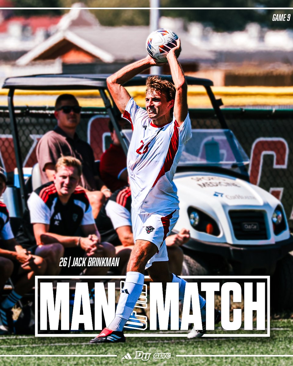 DUMensSoccer's tweet photo. Brinkman ➡️ MOTM

#WonDrury | #WillToWin https://t.co/ckCtGJiOlD