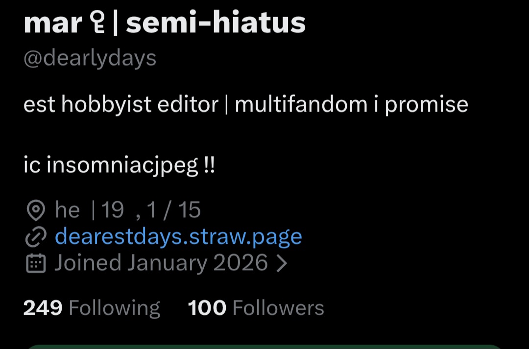 dearlydays's tweet photo. thank you for the support <3 https://t.co/pJRYR7N27C