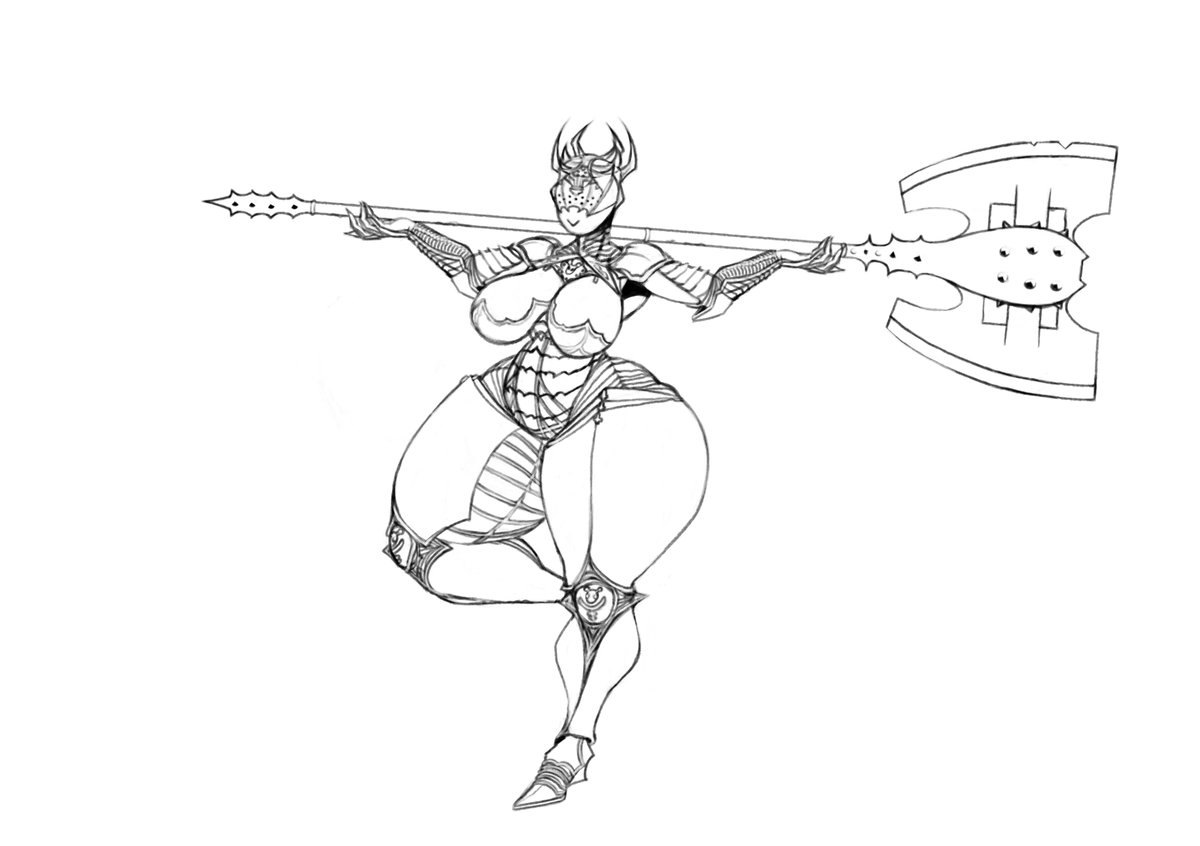 Pani_swag's tweet photo. I was requested to draw someone's character as Proxima from Mortal Shell 2 #mortalshell2 #proxima https://t.co/zUqqZF1vpc