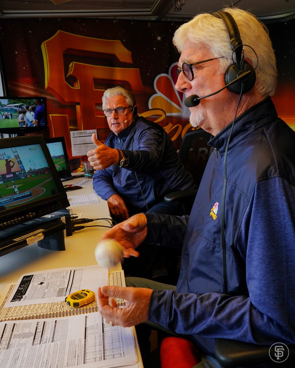 SFGiants's tweet photo. Kruk &amp; Kuip through the years 🥹 https://t.co/tJJm6NU8tJ