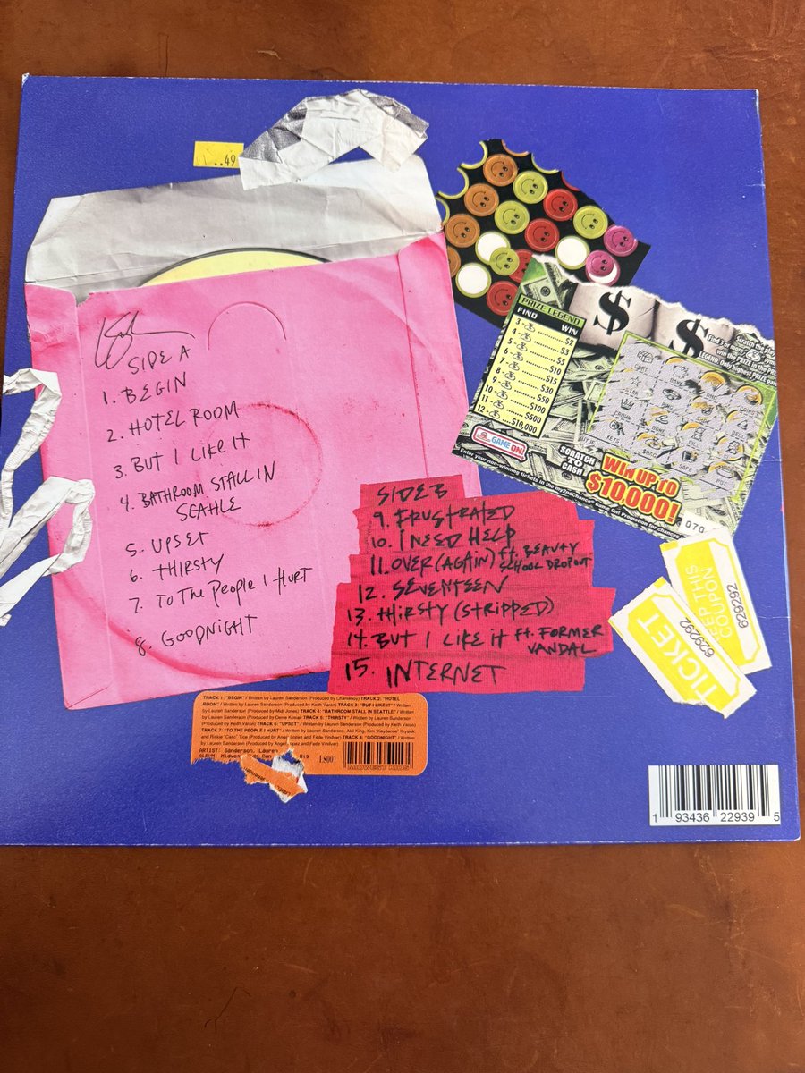 http_soonergirl's tweet photo. I have a pink Lauren Sanderson signed Midwest Kids Can Make it Big vinyl that I’m wanting to part ways with. 
I have it listed on Depop for $150 but will take best offer 
#laurensanderson https://t.co/rXHCS58Mqc