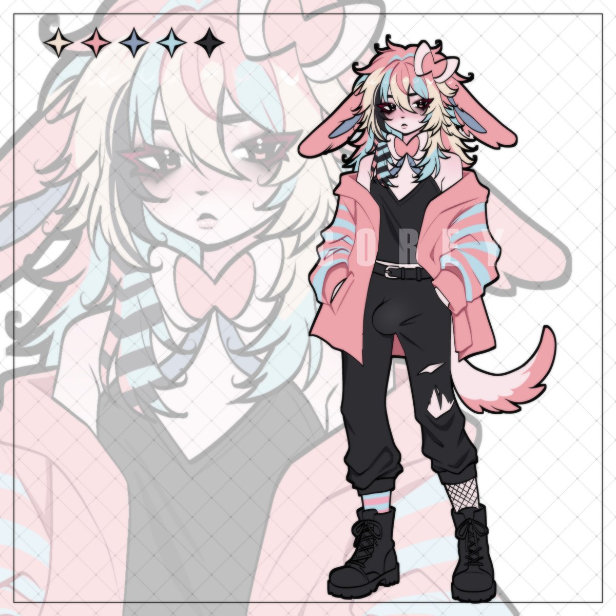 c0rr3yy's tweet photo. 🦴Emo Sylveon Femboy Adopt

SB: $15
MI: $2  
AB: $200  

#adopt #adoptables #adoptable #adopts #oc #pokemon #femboy #sylveon https://t.co/vwrEF4qpH9