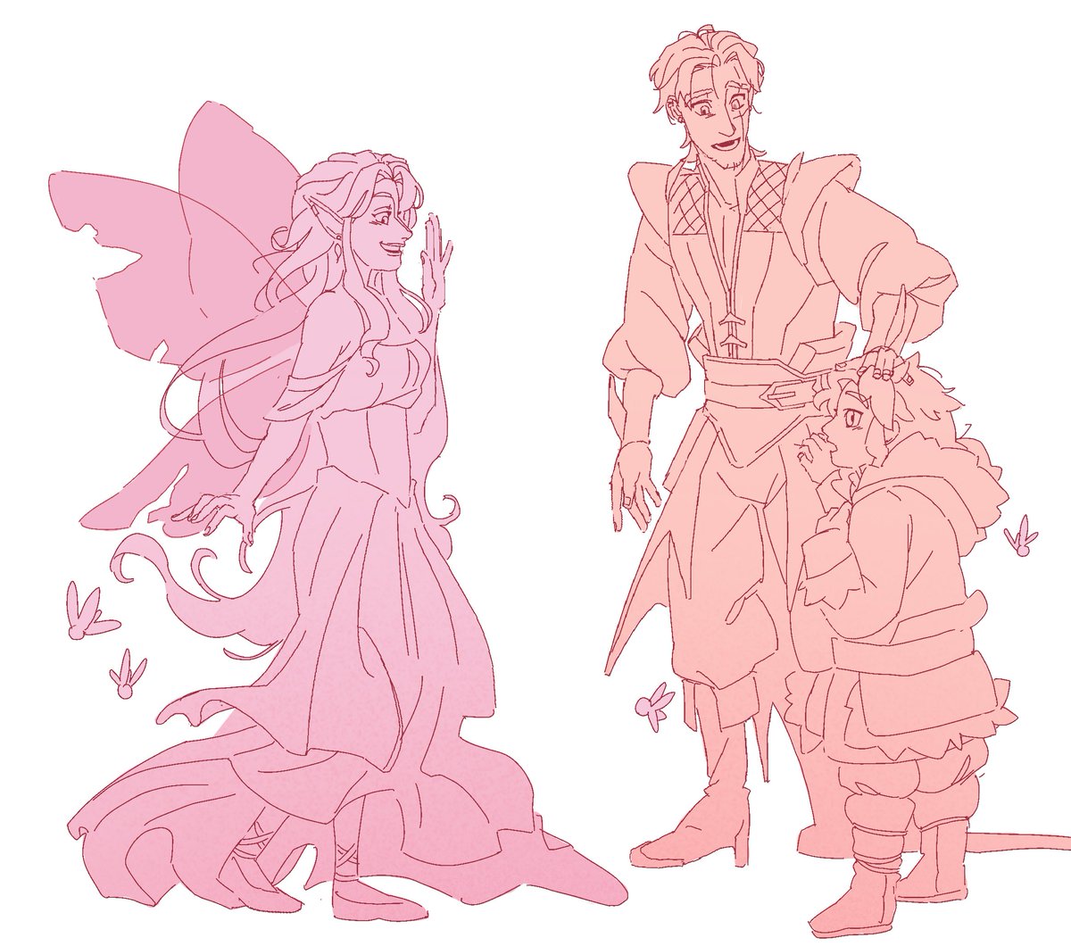 Pebbldd's tweet photo. tf!Pyro met Elise so it's only fair that tf!Ambear should get to meet Igna Dagmeare someday LALALALA angst can't hurt me in my palace of delusions https://t.co/l7mnUg1IhA