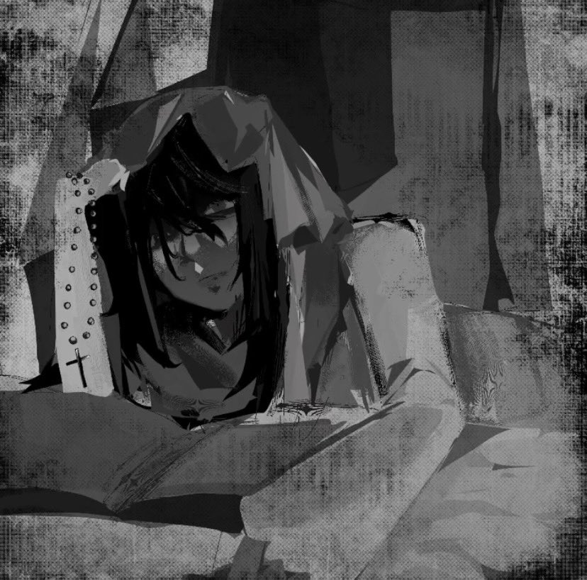 jacketplush's tweet photo. Salvation comes to me #oc https://t.co/LARyZ4JSHu