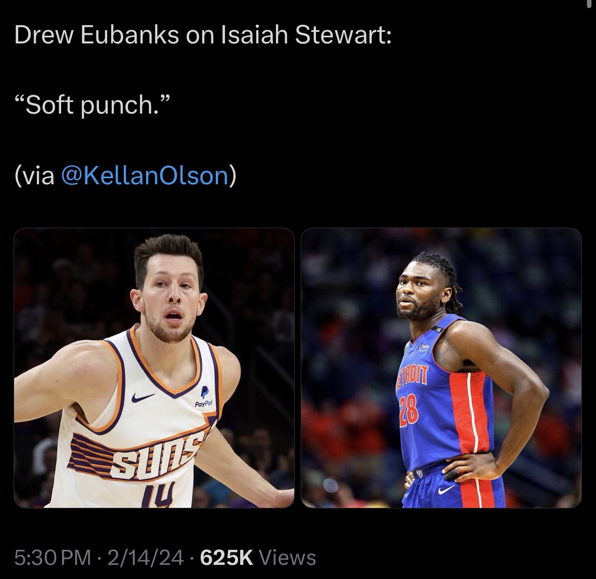 213Clipset's tweet photo. Eubanks didn’t lie https://t.co/nCfbYz5VnM