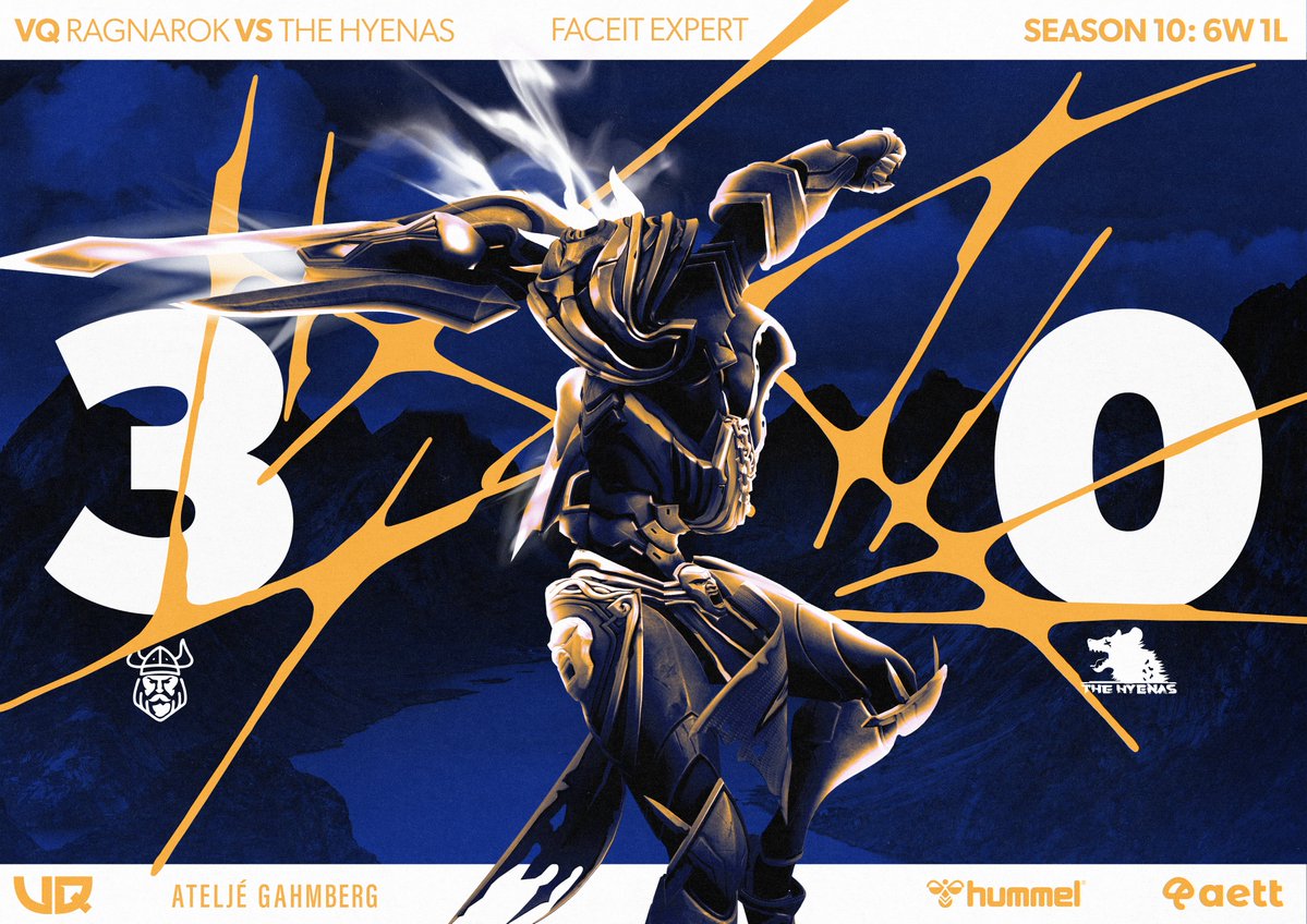 VanirQuickGG's tweet photo. Turns out their bark is worse than their bite, @TheHyenasOW fall to the storm.

A dominant 3-0 for VQ Ragnarok!

#RiseAmongstVanir | #FACEIT https://t.co/K3C1SK99VN